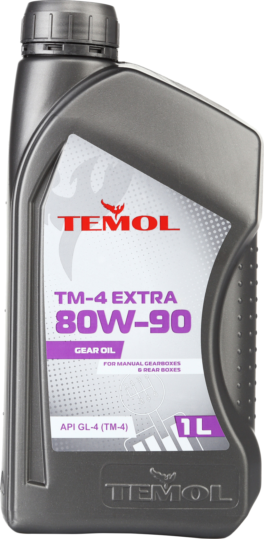 Олива трансмісійна TEMOL ТМ-4 Extra 80W-90 API GL-4 1 л